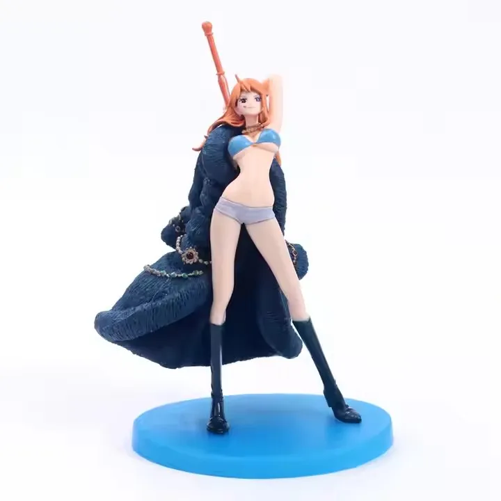 Anime hot selling One Pieces Anime Figure High Quality Cartoon character one pieces 20th Anniversary Edition nami figure