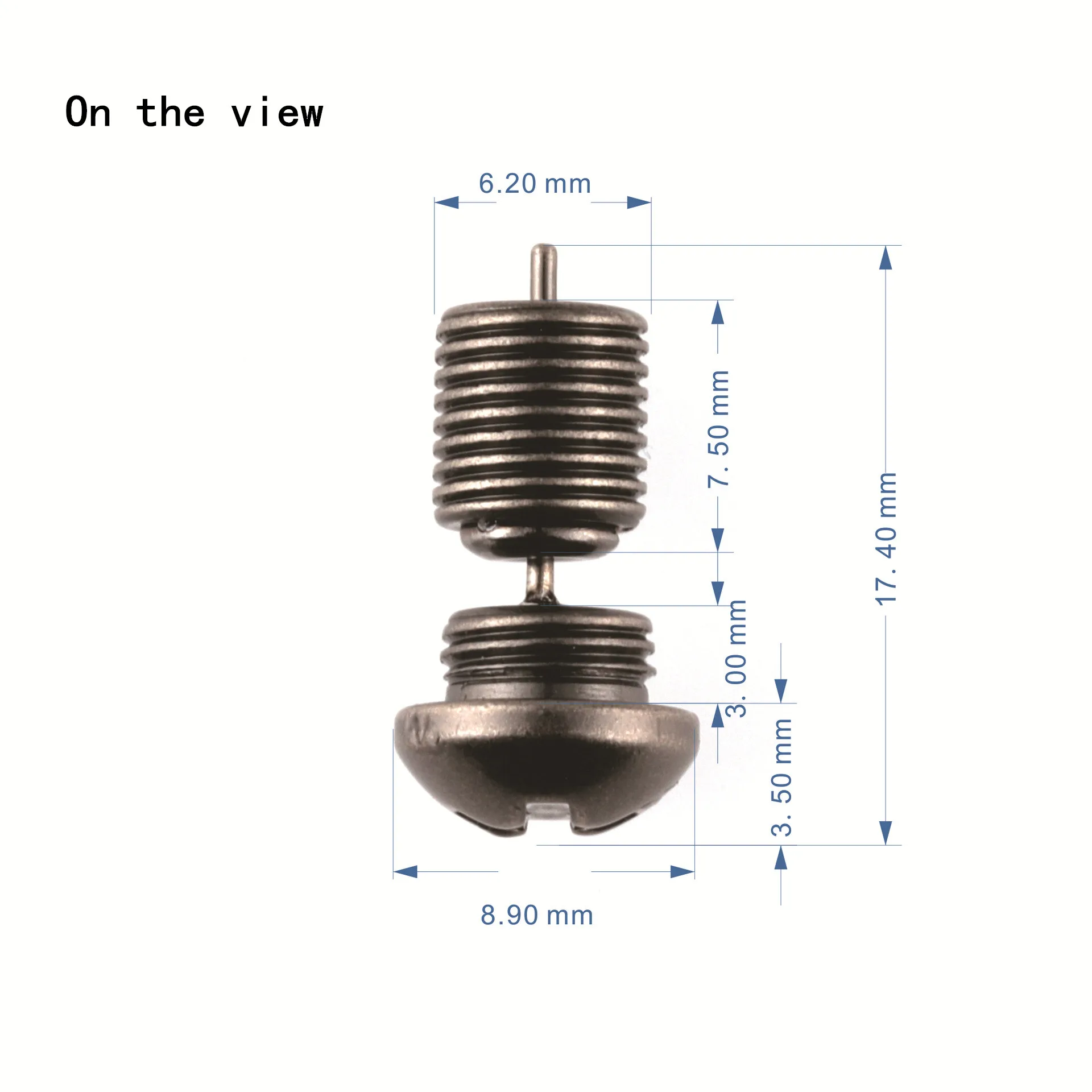 Retro exaggerated cross screw earstuds titanium steel hexagonal personality earrings for men and women