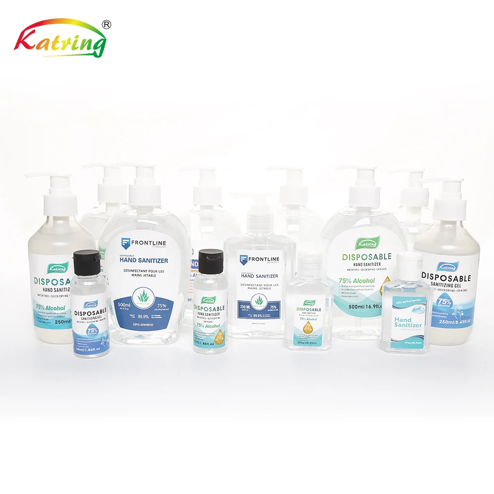55ml 250ml 500ml bulk cheap hand sanitizer price Best moisturizing hand sanitizer based hand sanitizer gel