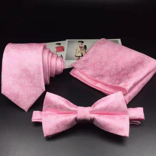 3 шт., галстук и носовой платок из микрофибры