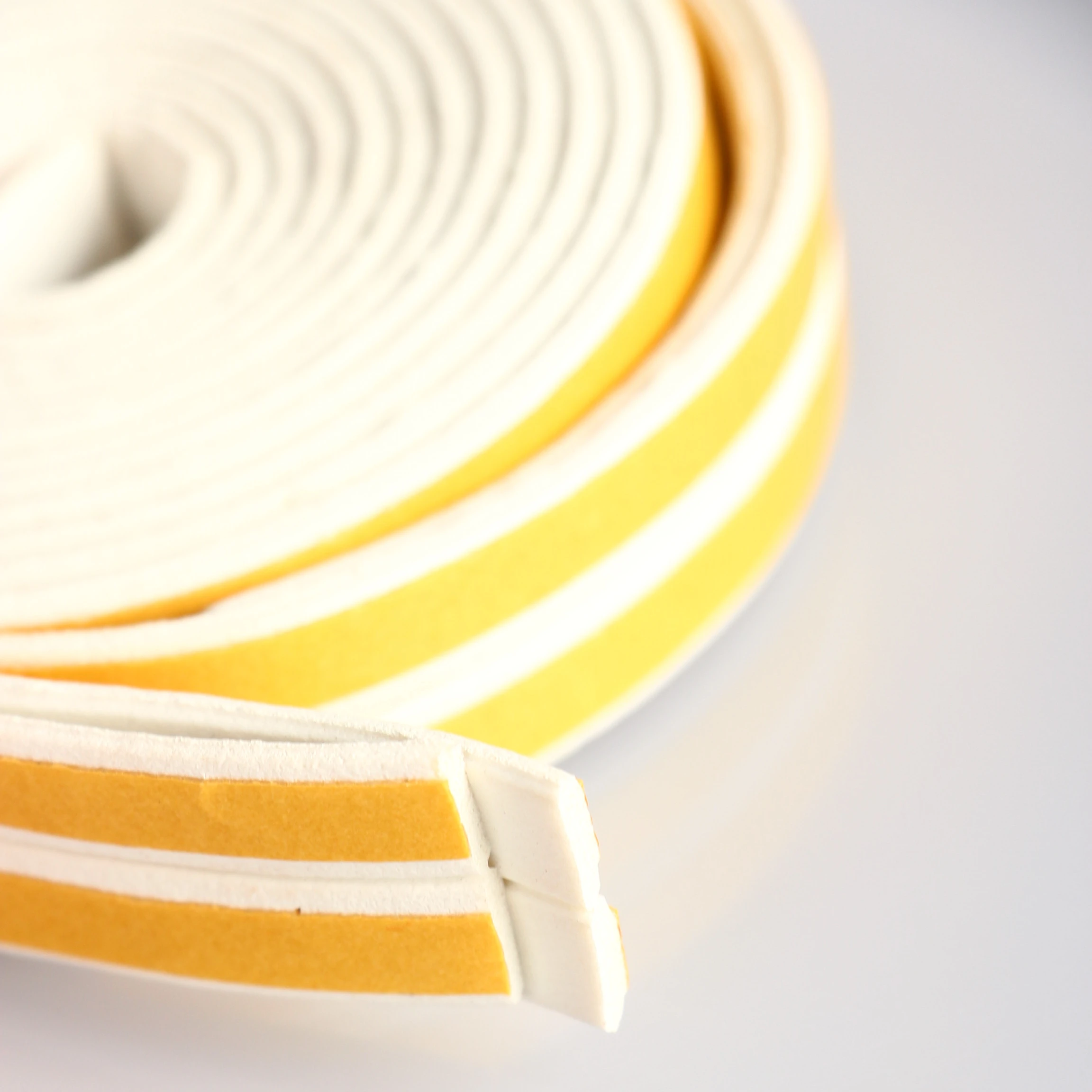 adhesive backed epdm  soundproof  foam seal strip Used for doors and Windows