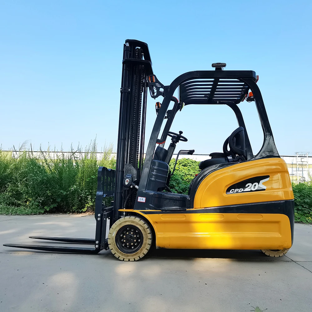 Qilu Small Electric Forklifts Truck Stacker For Sale Electric Forklift