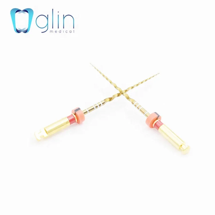 Glin Fast Delivery Dental Endo Heat Activation File  G Super Gold Rotary Files