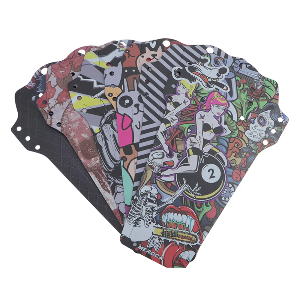 Odm manufacturer bmx fenders fat bike plastic mountain bike fender mudguard