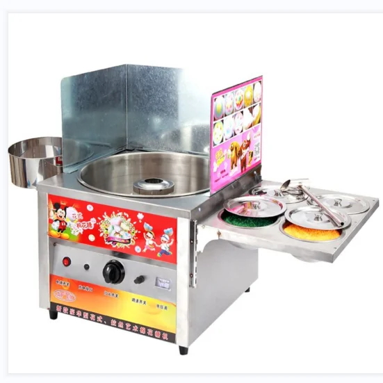 Оптовая продажа коммерческий газовый Электрический аппарат для производства хлопковых конфет