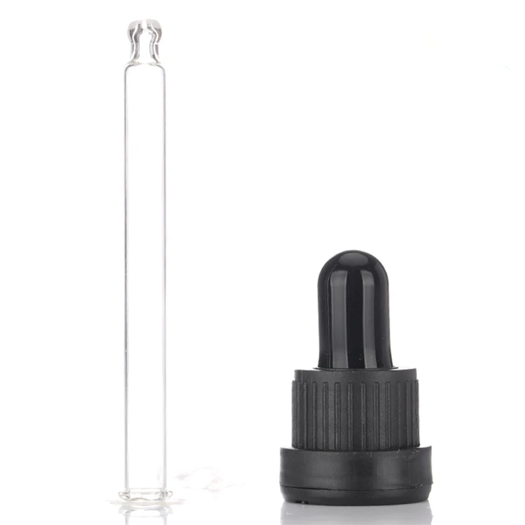 18mm big or small head plastic safe screw cap with orifice reducer for essential oil bottle dropper