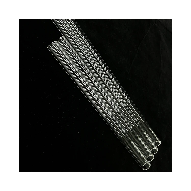 Heat resistant Customized size Transparent Quartz pipe Industry quartz tube Glass tube Quartz tube