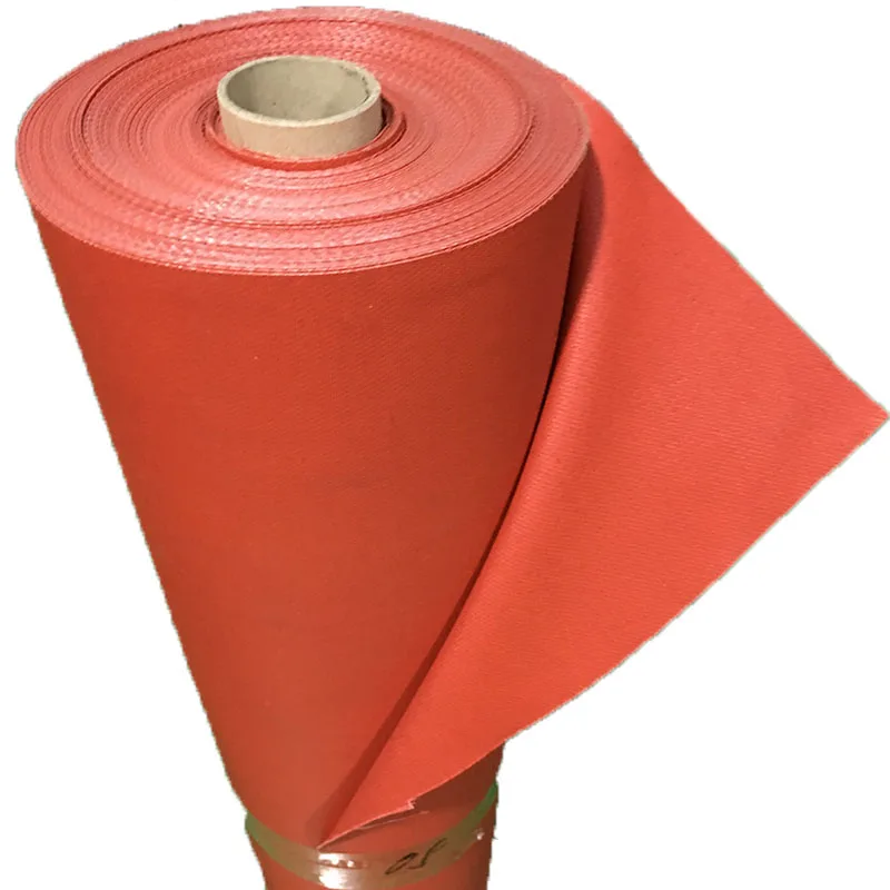 silicone rubber coated glass fiber fabric fiberglass cloth