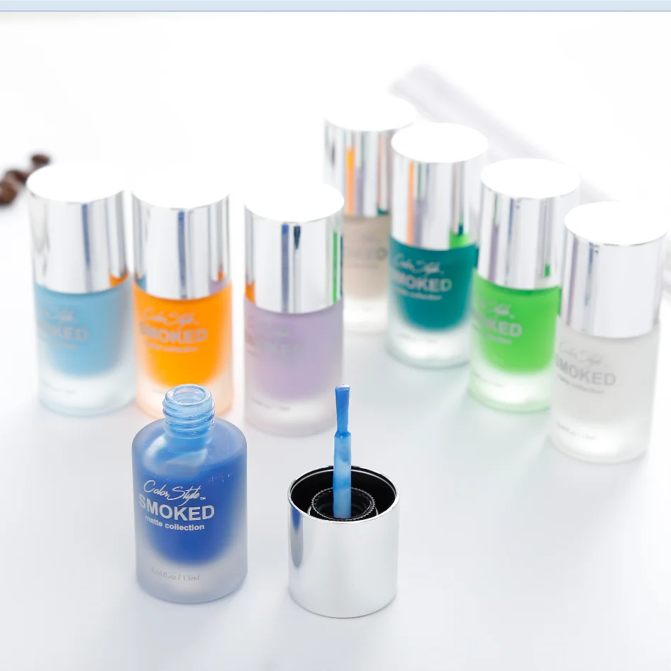 OEM матовый гель-лак для ногтей Verdor со стеклянной бутылкой оптовая продажа воздушный сушеный нетоксичный Qrganic частная марка