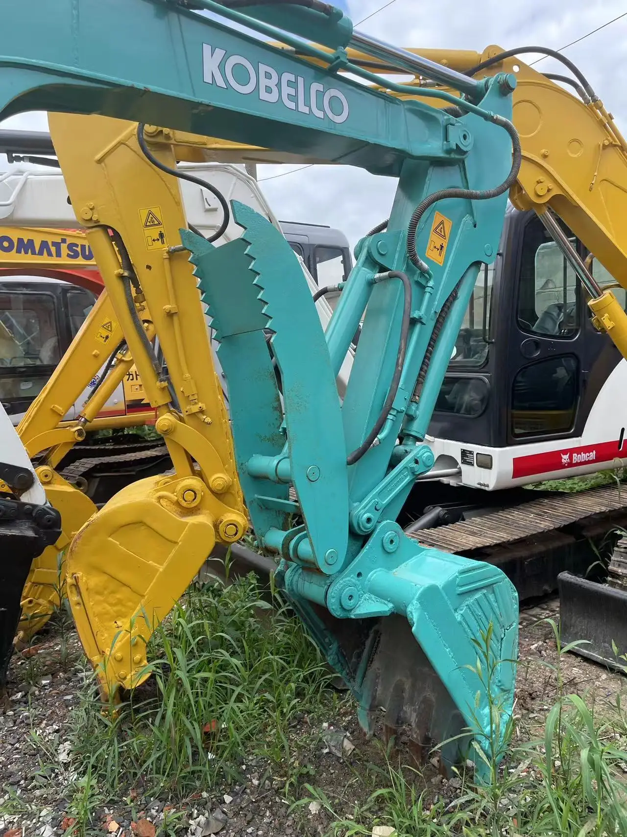 Мини-экскаватор KOBELCO SK55 sh50 sk60 5 тонн хорошая цена Лидер продаж