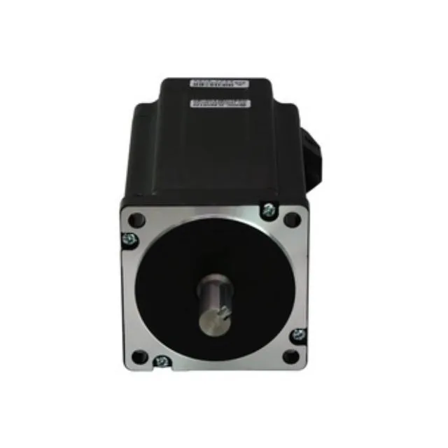 Hot Sales CE ROHS 6A 7N.m 2 phase 86mm nema34 single shaft dc hybrid DC stepper step motor and driver kit for laser machine