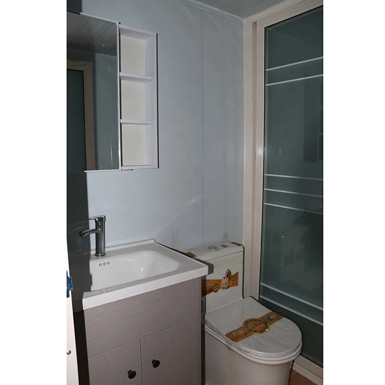 Shipping 2 storey container house 2 bedroom prefab with furniture luxury prefab tiny houses modular store homes