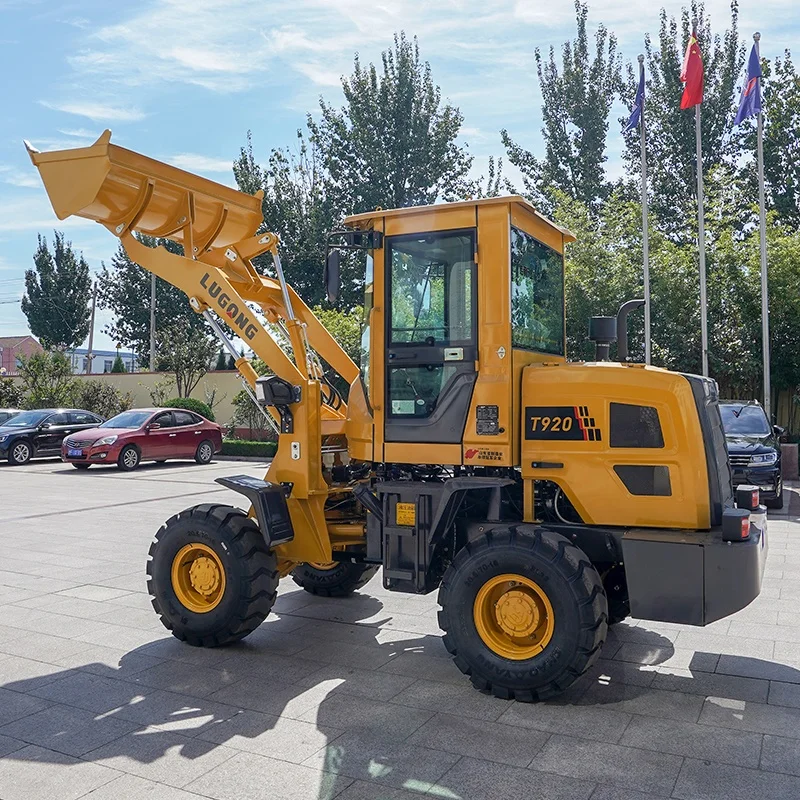 Китайский бренд 1.2ton сельскохозяйственный компактный садовый дизельный ковш небольшой мини фронтальный погрузчик для продажи
