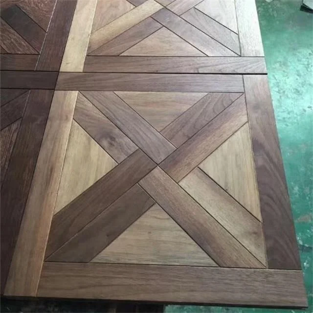 Versailles Patterns GuangZhou white oak parquet Engineered Hardwood Flooring