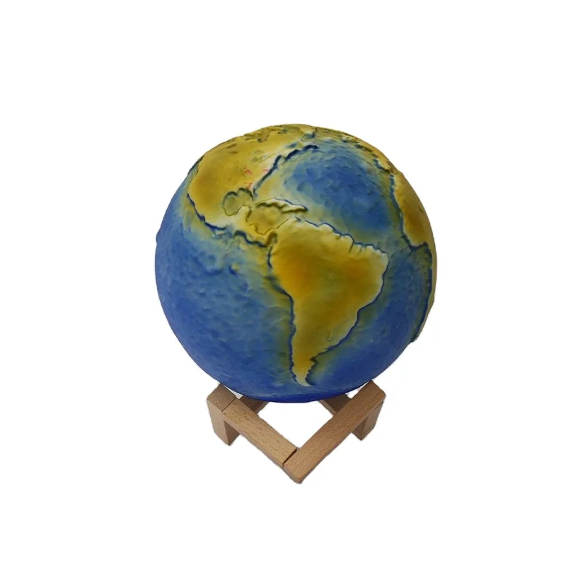 Janrry 3D earth lamp light color changeable Planet Light USB Charging Pat