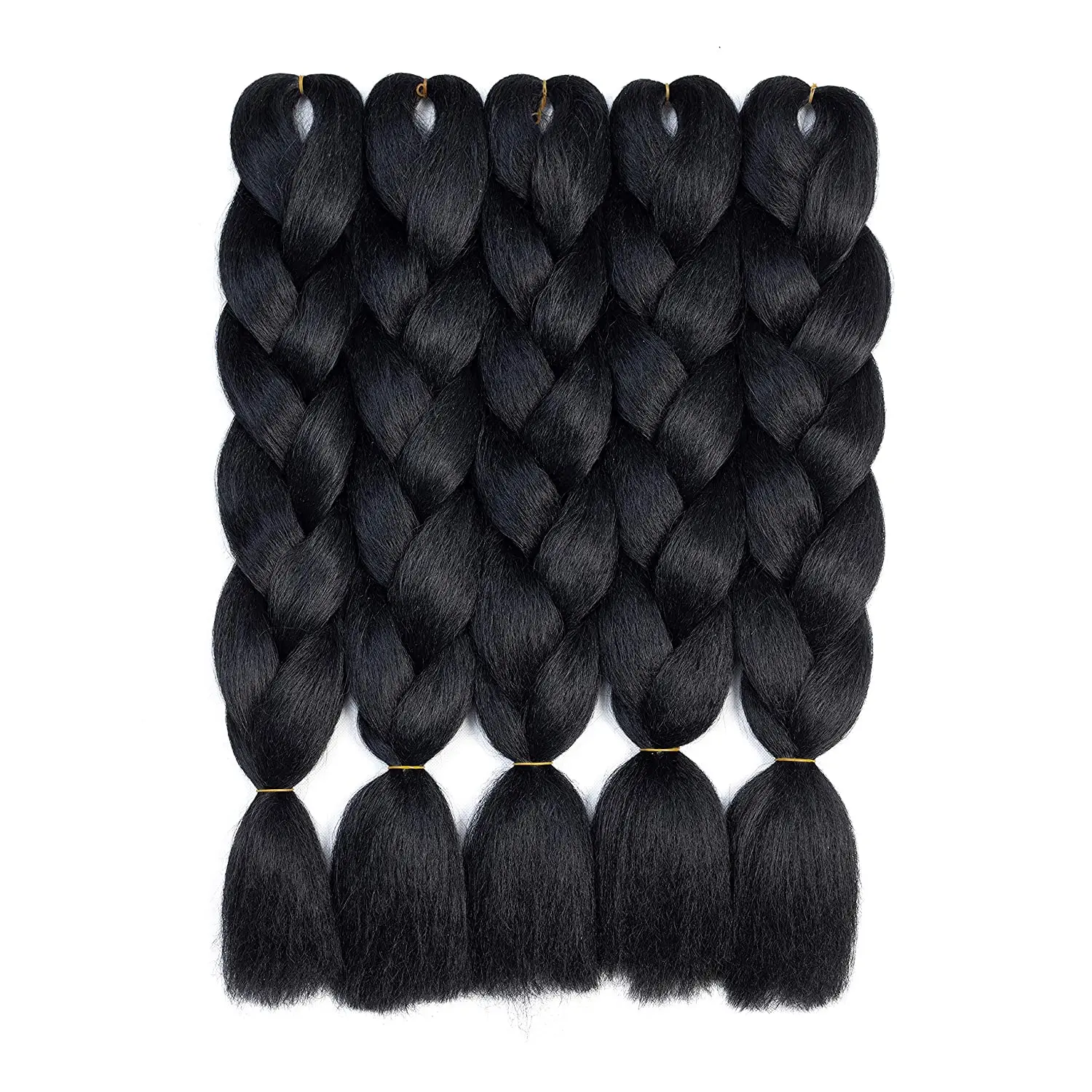 24-32 Inch High Synthetic fiber Super Jumbo Braids Hair Yaki Texture EZ Braid Jumbo Braiding Wig
