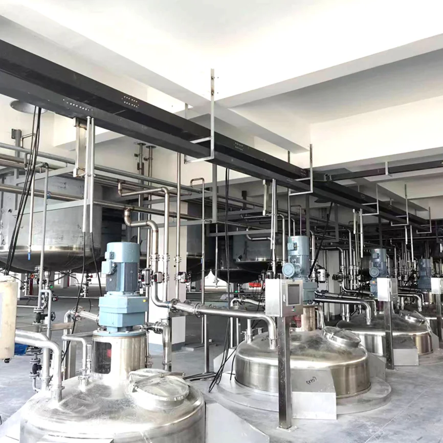 Factory Outlet Liquid Detergent Compounding And Packaging Line With Consultation Design Supply Installation Debugging Training