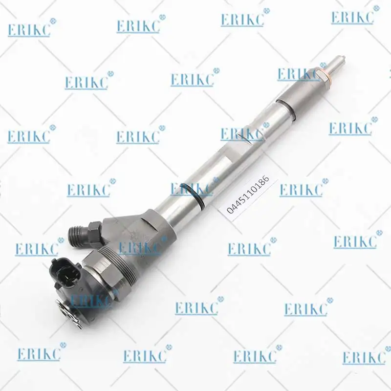 ERIKC 0445110186 Fuel Diesel Injector Nozzle 0445 110 186 0445110186 for Hyundai Starex 2.5 CRDi 103KW