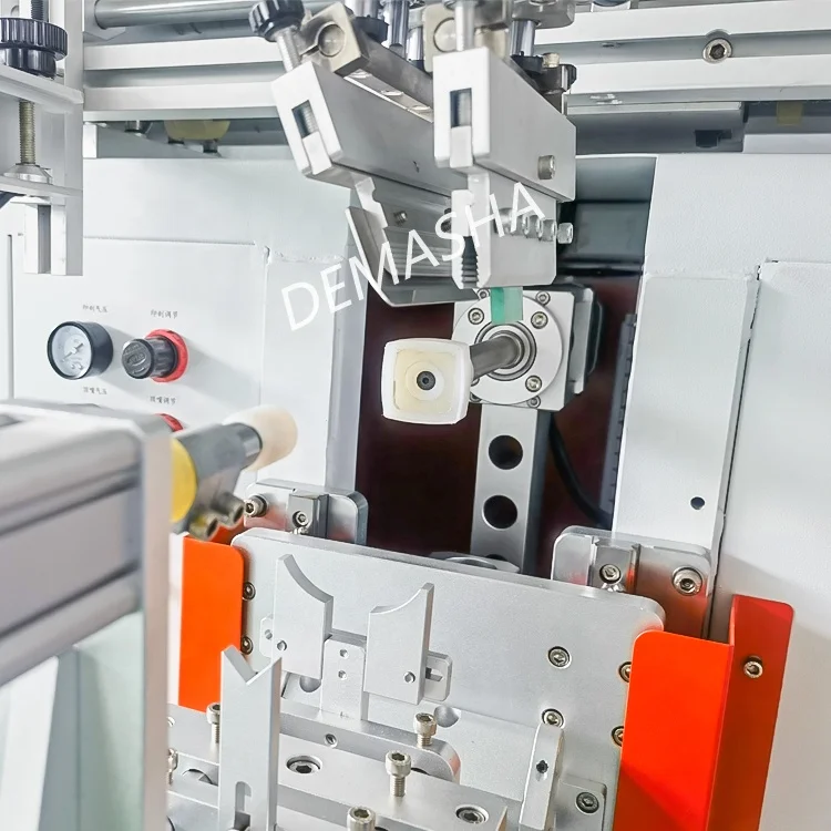 DM pet plastic cup glass cup printing machine multi colour bottle screen printing machine