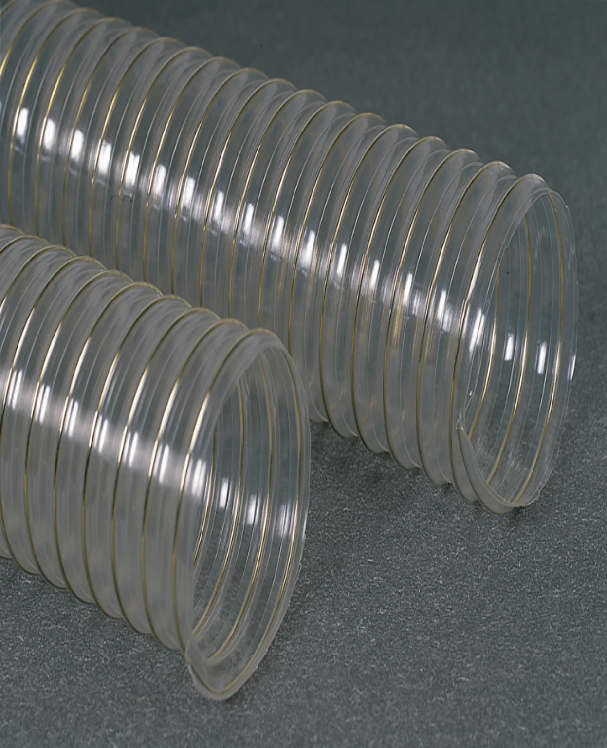 Flame retardant polyurethane hose reinforced pipe flexible pu dust ventilation pipe