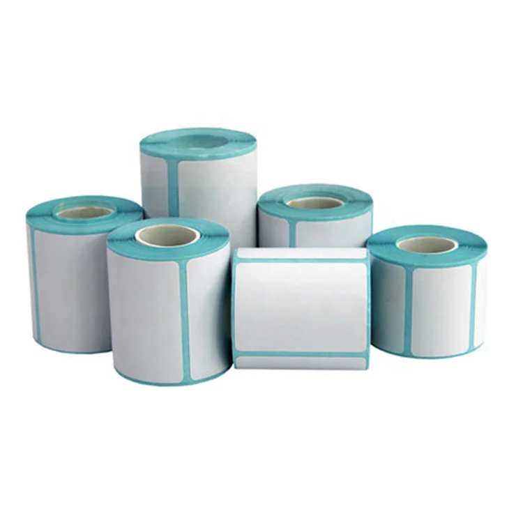 Customized shipping waybill 100*150mm logistics thermal label tickers waterproof scratch-off custom thermal label rolls