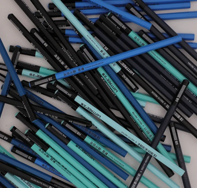 Wintree Azure matte  Art supplies Drawing painting matte nano carbon professional  molecules sketching pencil Charcoal