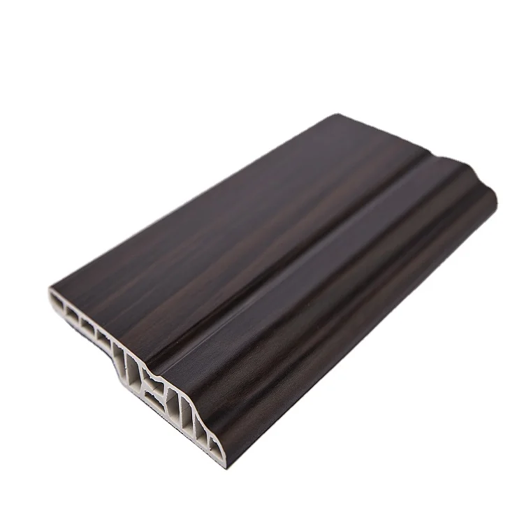 Winmax Plastic WPC Skirting Board Baseboard for Floor Baseboard Moulding Skirting Line Wooden Skirting Easy to Clean