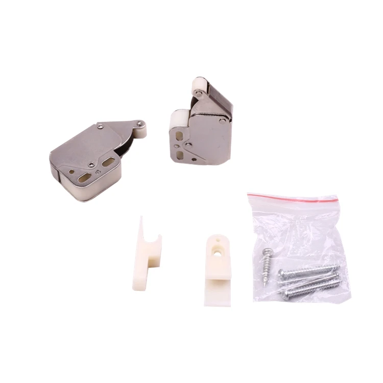 Push to open cabinet magnetic touch latch corner fittings hardware