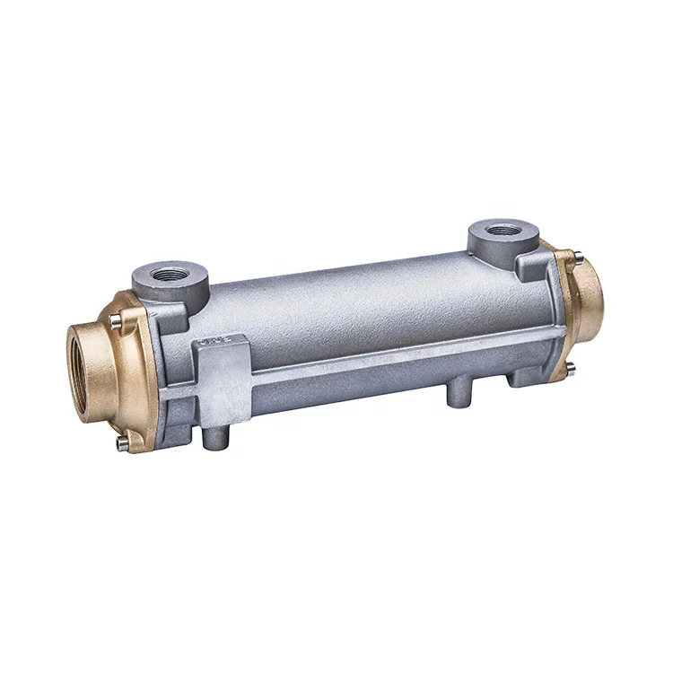 
Brass material Marine Transmission Power Steering Cooler / Cooled Tube Heat Exchanger 