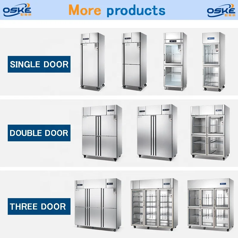 commercial industrial glass door  stand display top-freezers refrigerators chiller good  price refrigeration equipment