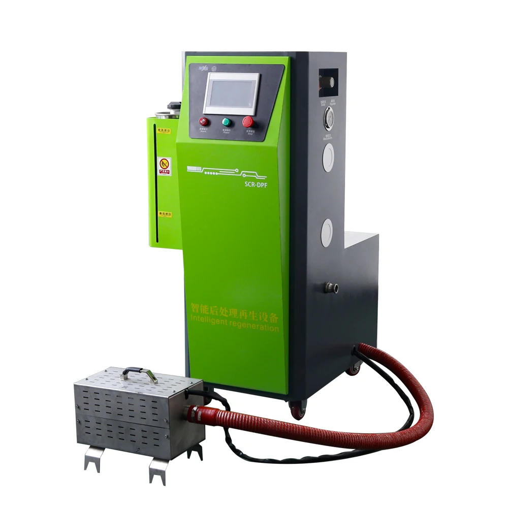 ZQYM Diesel Fuel Powered intelligent DPF regeneration equipment Diesel particle filter cleaning various oil vehicle tube