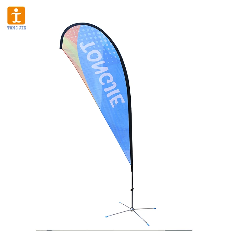 Custom Beach Flag Promotion Flying Flag Beach Flag Teardrop Banner