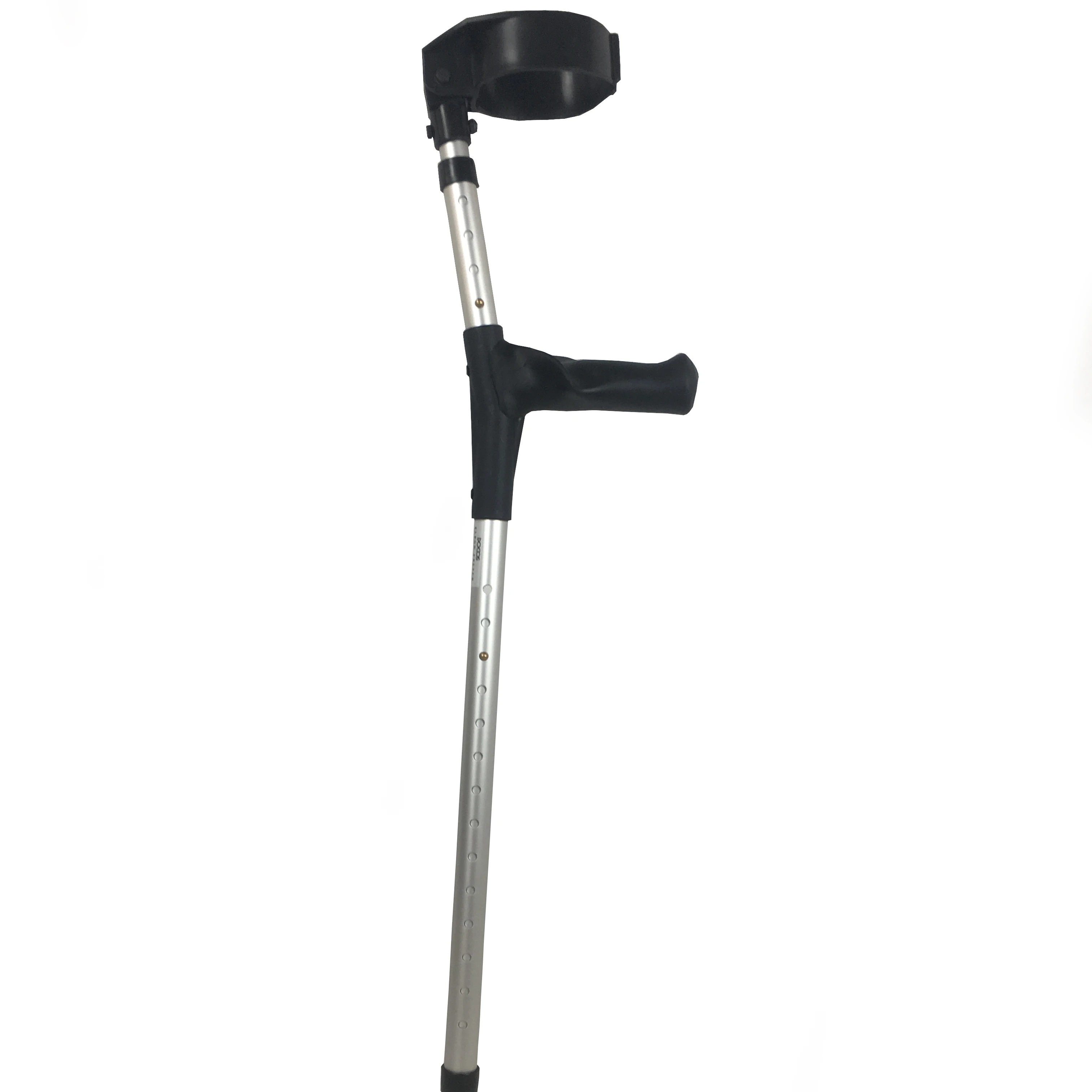 Medical Comfortable Adjustable Aluminum Forearm Walking Ultra-light Elbow Crutches For Elderly People Cane