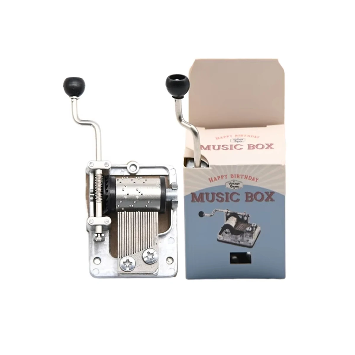 Hot selling18 note custom tune hand crank music box mechanism