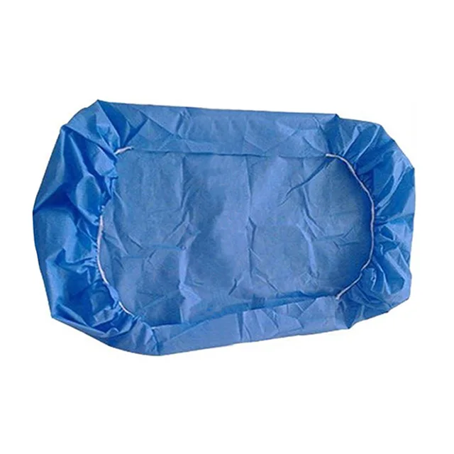Non Woven Disposable Fitted Bed Massage Table Sheet Disposable Bed Cover Pillow Case for Spa and Hotel