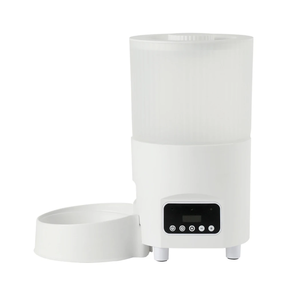 Wholesale pet intelligent automatic feeder timed quantitative feeding machine visual app remote control cat and dog feeder