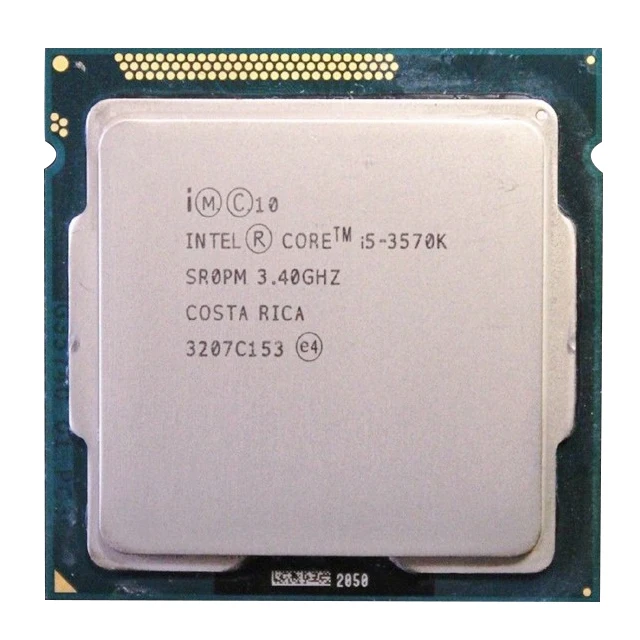 Для процессора Intel Core i5-3570K i5 3570K 3 4 ГГц четырехъядерный процессор 6 м 77 Вт LGA