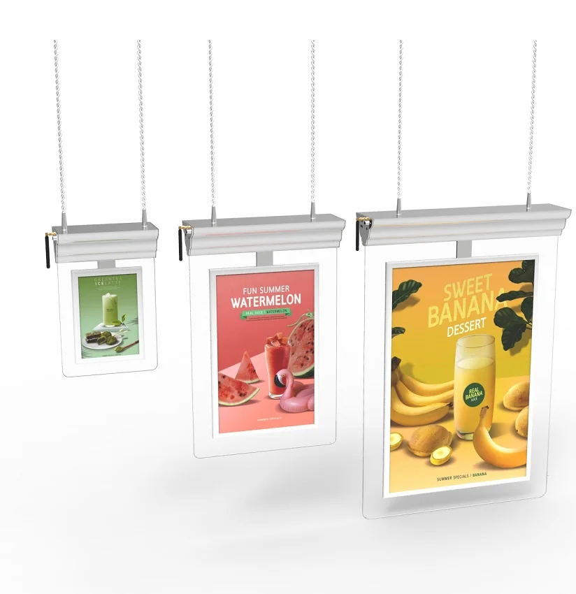
Bar lcd shelf advertising screen media 