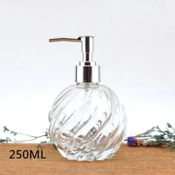 Hand Essential Glass 250ml 420ml 500ml 8oz Foaming Soap Pump Bottle