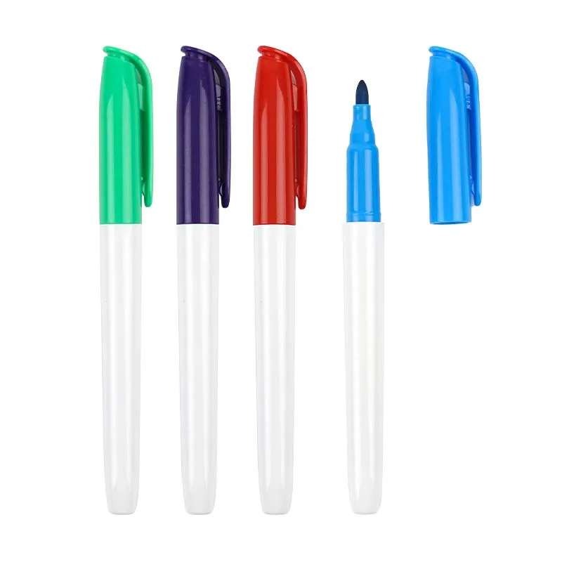 Plastic Colorful Eco-friendly Washable Whiteboard Marker Pen Set With Custom Logo