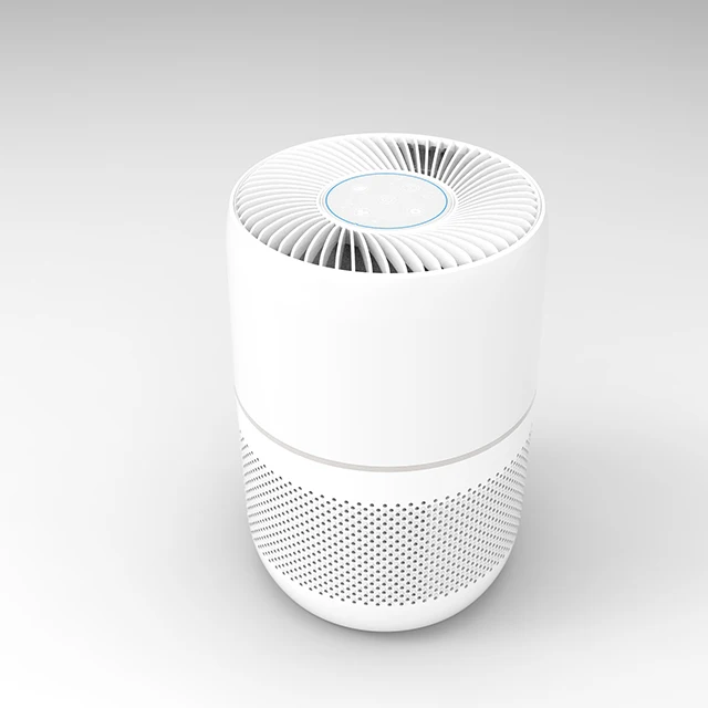 smart portable desktop hepa filter wifi control home air purifier portable air purifier with hepa
