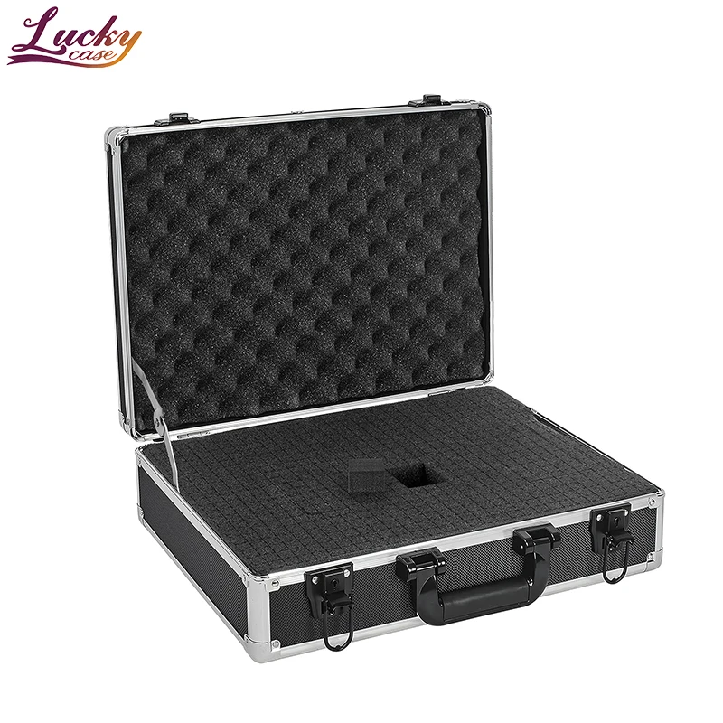 Customize Microphone Case Ideal for Wireless Mic System Storage Portable Lockable Aluminum Storage Case
