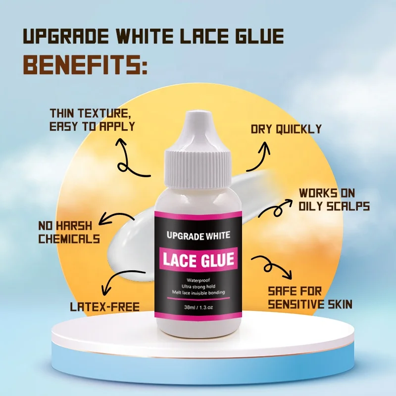 Private label Strong Hold Quick Drying Invisible finishing holding spray Melt Band Melting Spray Glue Remover Wig Lace Glue