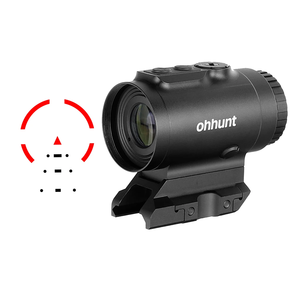 OEM Factory Ohhunt Optics 3x18 Mini Prism Scope Compact Optical Sight Fast Target Acquisition Hunting Scope