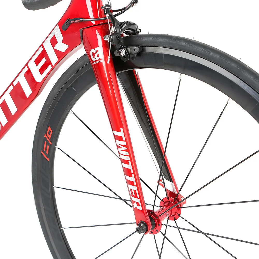 TWITTER 700c carbon road bike with 105 R7000 22 Speed groupset carbon fiber racing bicycle