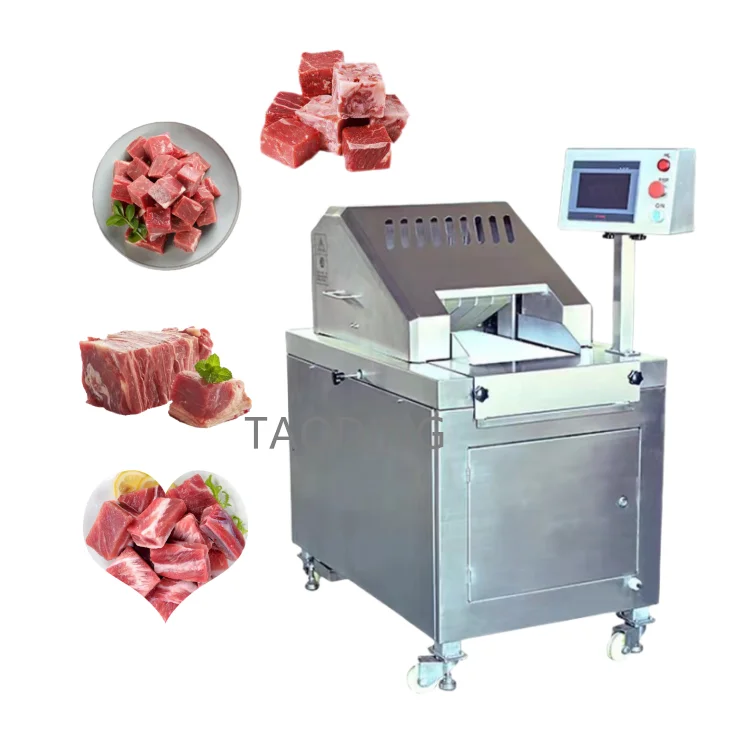 good quality easy-operation Perth	frozen meat dicing cube cutter machine	meat cube dicer machine	frozen meat dicer