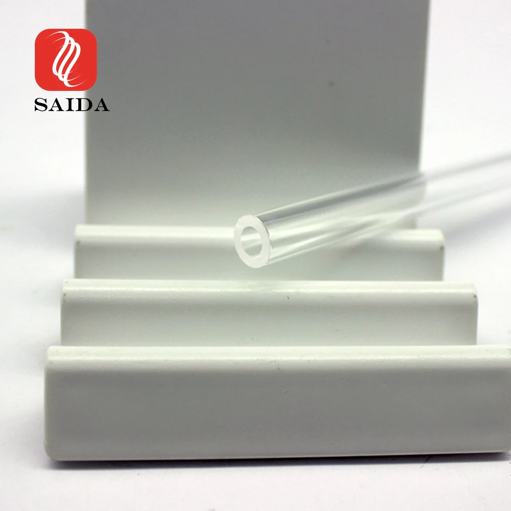 Factory supply directly transparent colored borosilicate glass tube