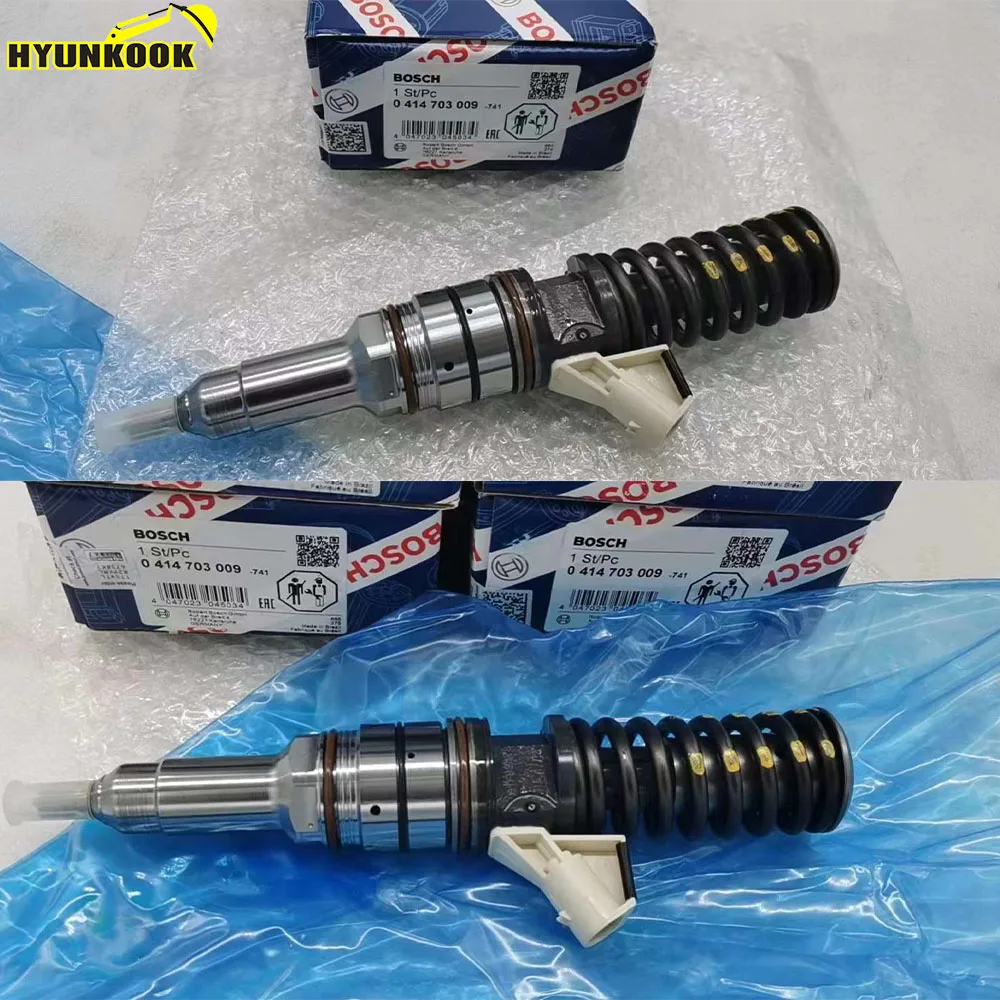 Original Brand new 0414703009 504287106 504128354 504287106 Excavator Diesel ENGINE Fuel injector for New Holland IVECO