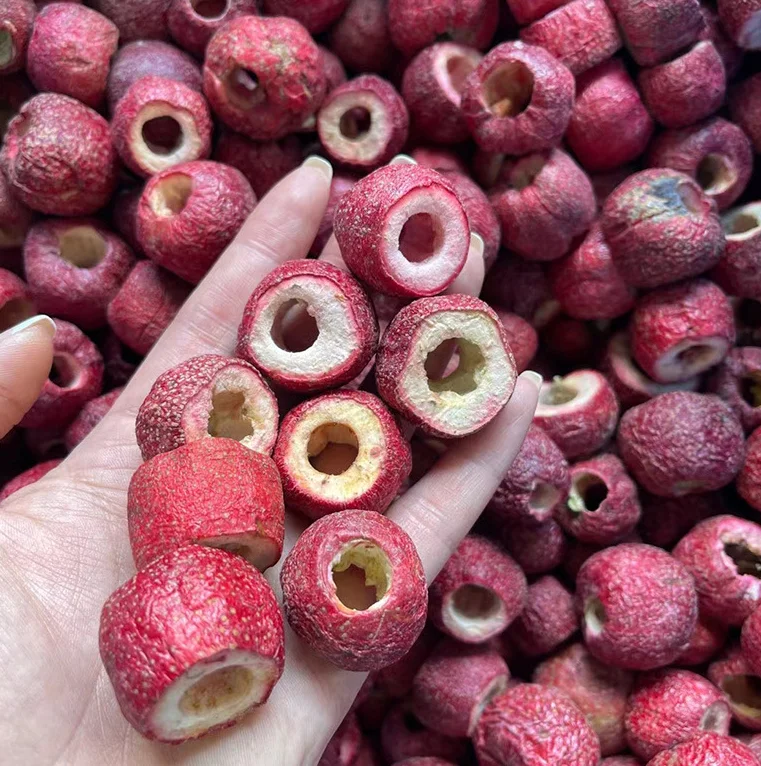 Red FD frozen dried hawthorn whole fruit Freeze dried hawthorn fruits without seeds