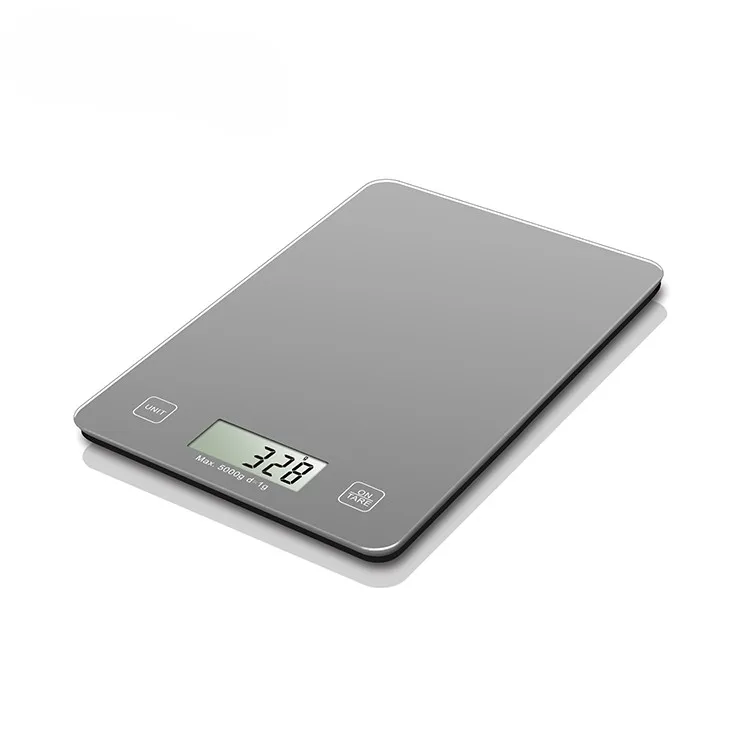 Hot selling tempered glass LCD display digital food kitchen scale